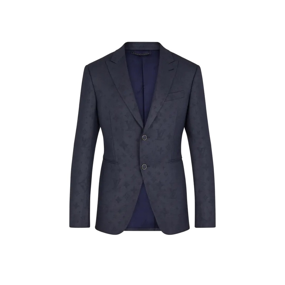 Louis Vuitton cutaway monogram galaxy jacket